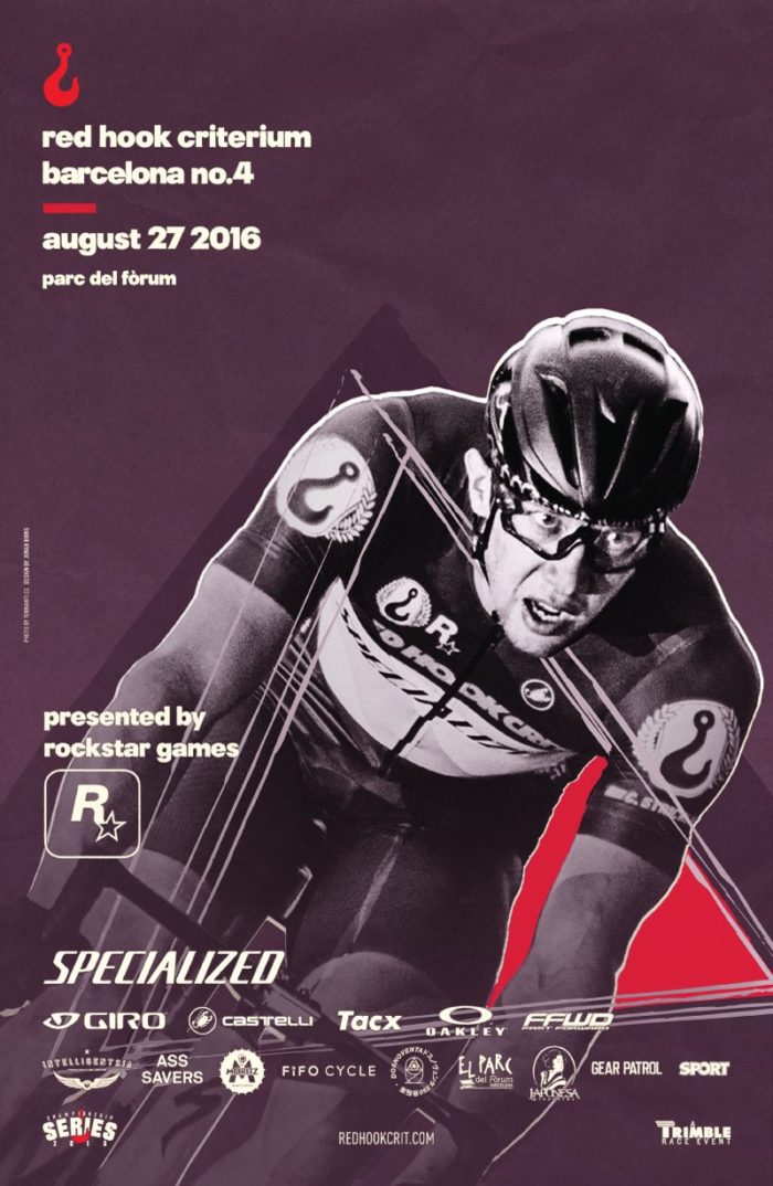 Barcelona No.4 Official Race Poster