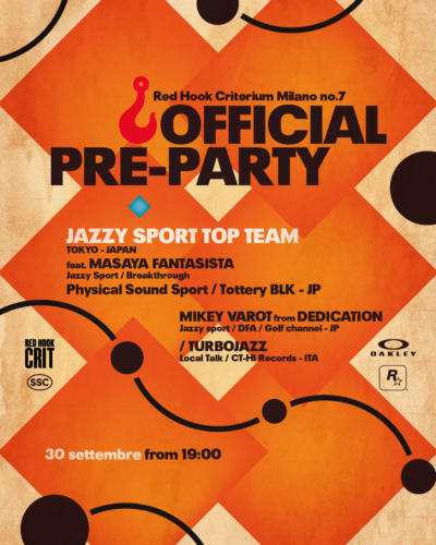 Milano No.7 Pre-Party Poster
