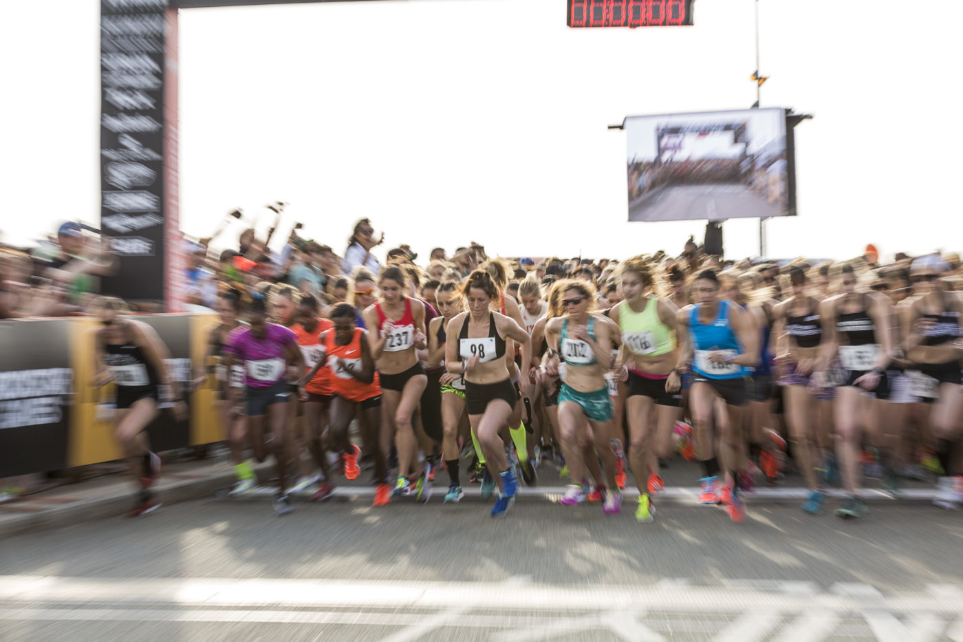 BROOKLYN No.11 5k Run Women's Start List Red Hook Crit